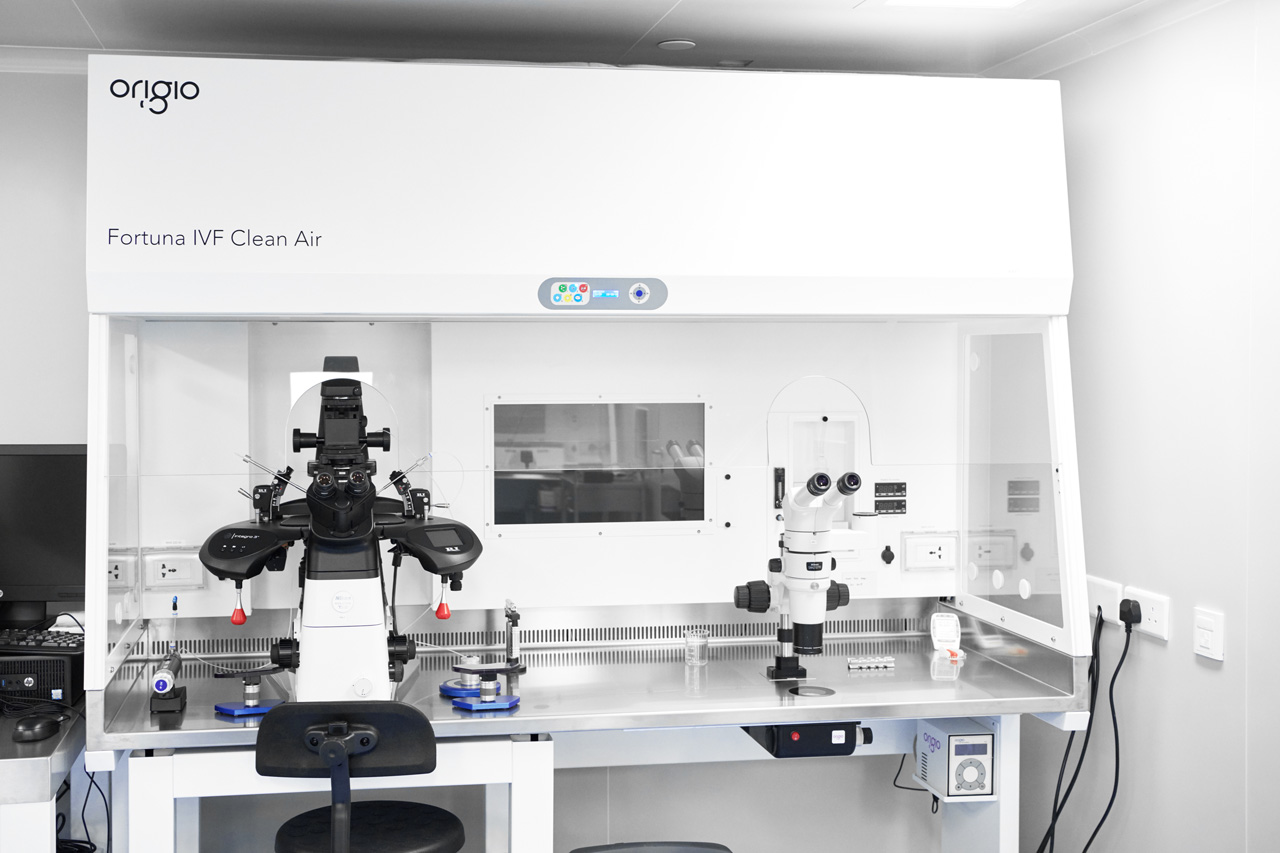 Workstation for Intra Cytoplasmic Sperm Injection (ICSI)